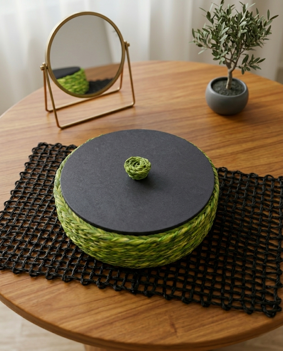 HANDMADE SABAI GRASS JEWELLERY ORGANISER