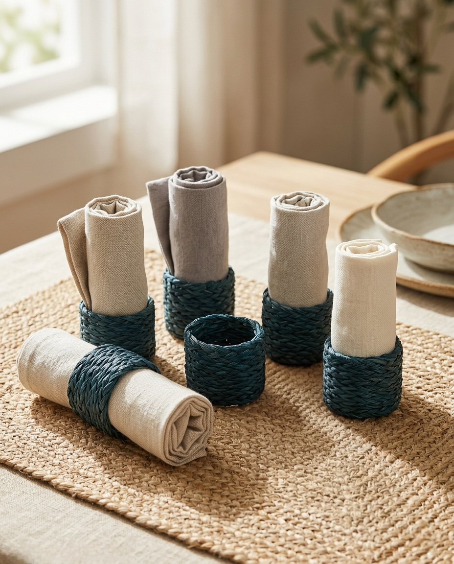 HANDMADE SABAI GRASS NAPKIN HOLDER