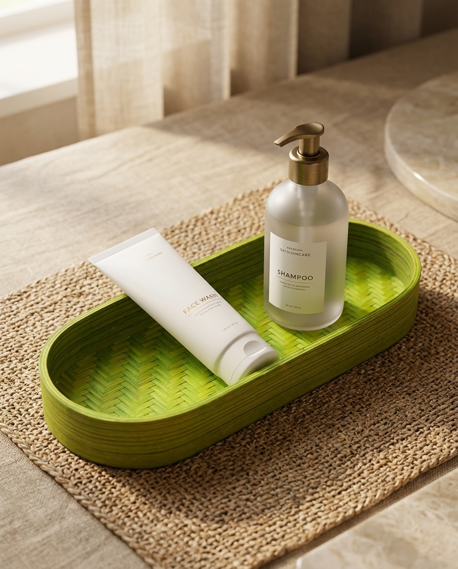 HANDMADE BAMBOO OLIVE TRAY