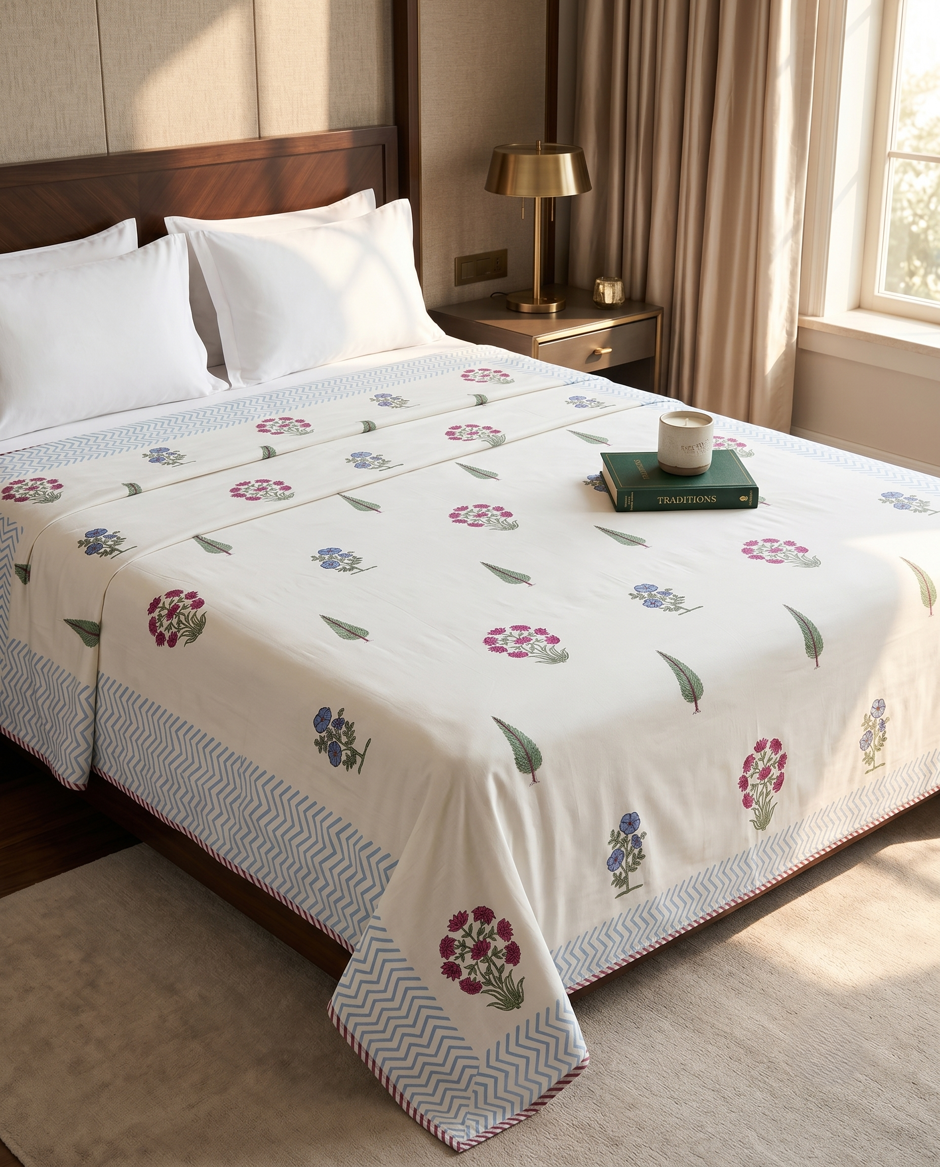 SOFT PEARL REVERSIBLE SINGLE DOHAR PREMIUM COTTON