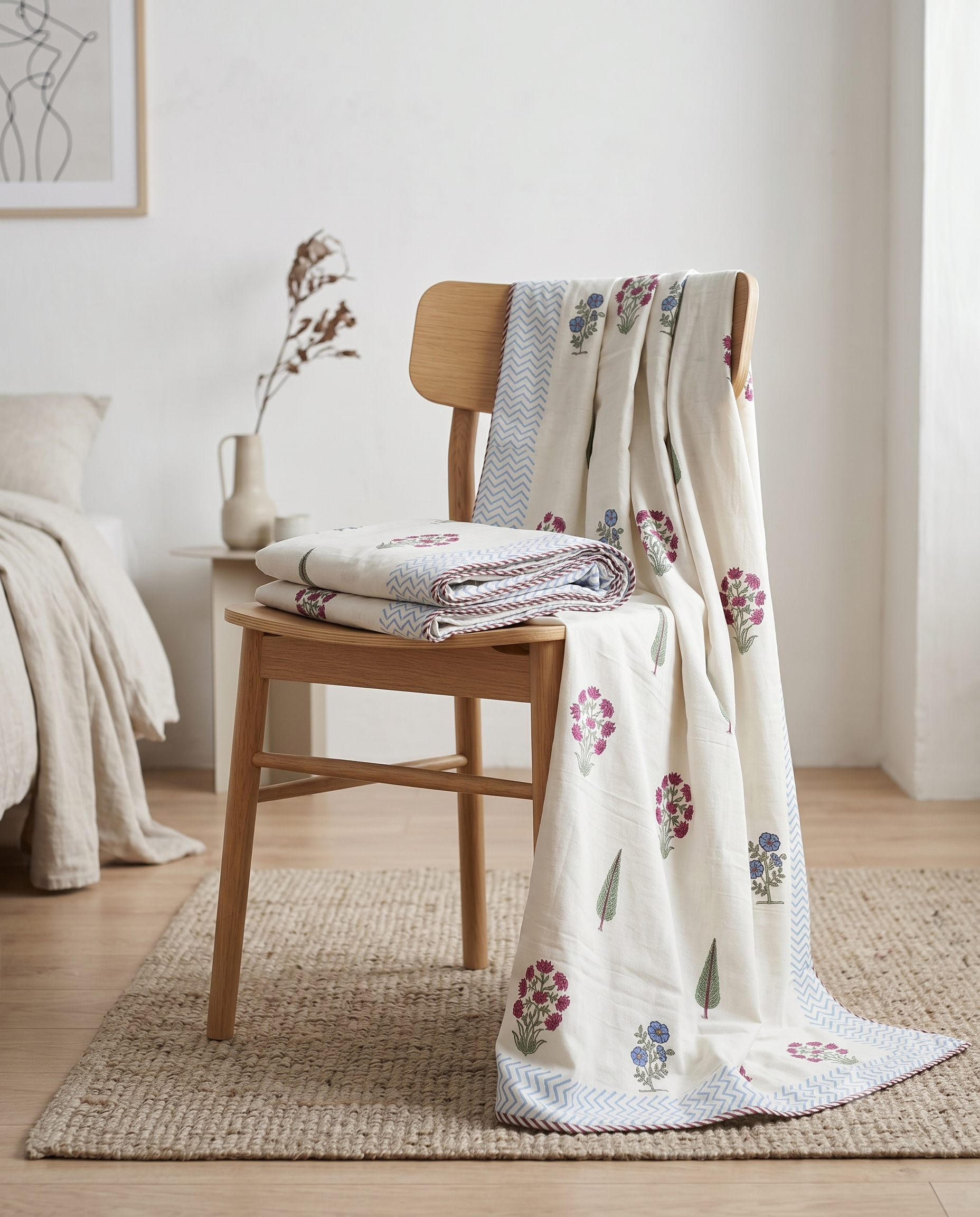 SOFT PEARL REVERSIBLE SINGLE DOHAR PREMIUM COTTON
