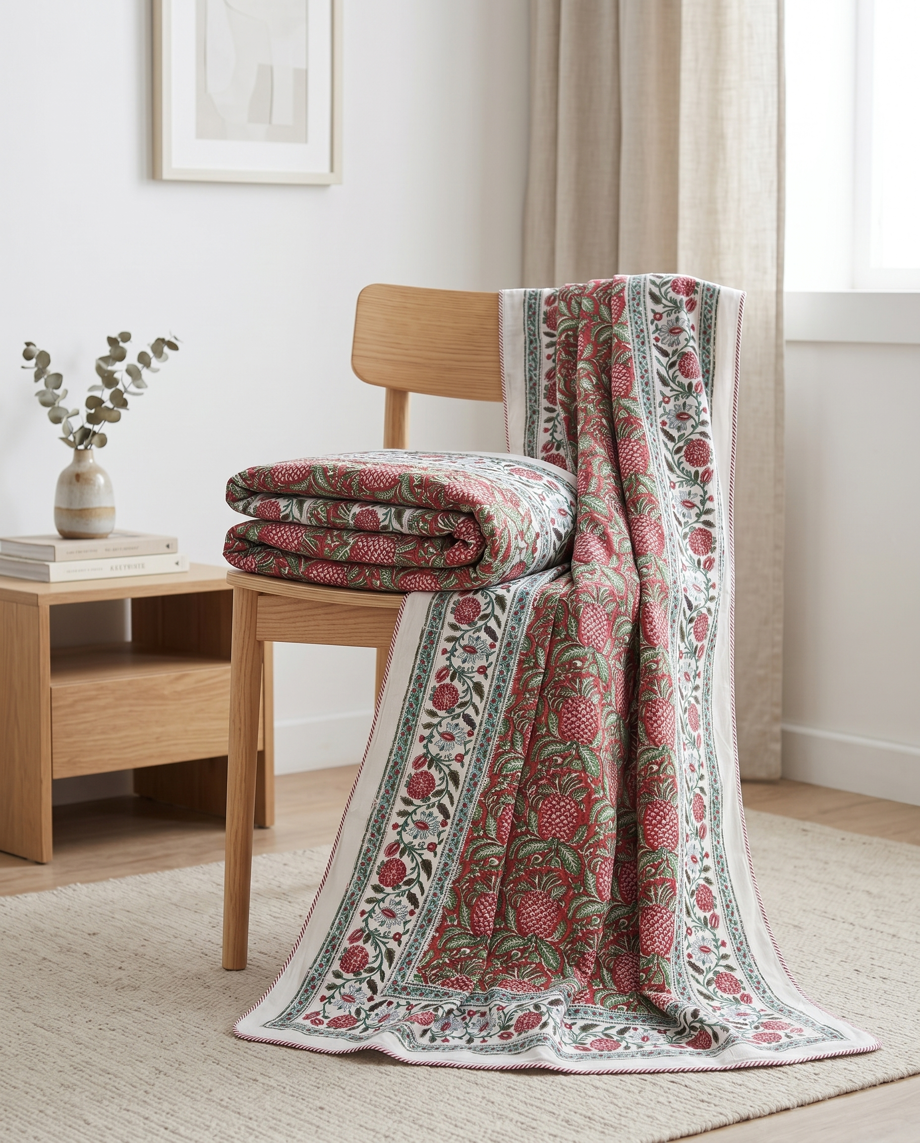 ANAR BAGH REVERSIBLE SINGLE DOHAR PREMIUM COTTON
