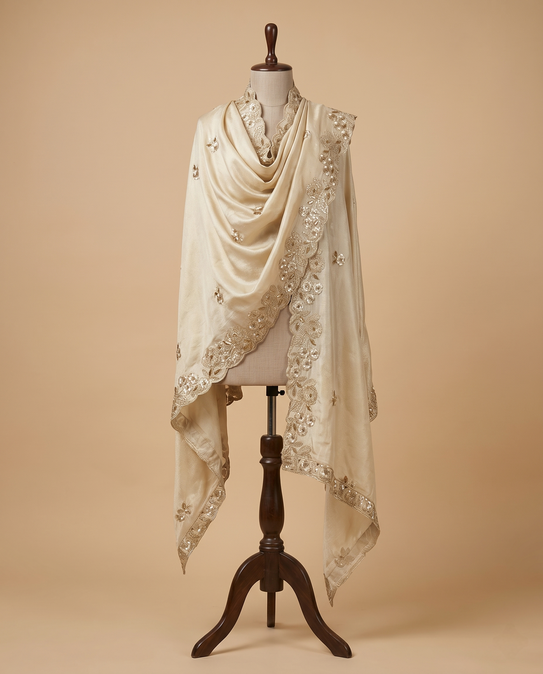 LUXURY BORDER TISSUE TISSUE DUPATTA