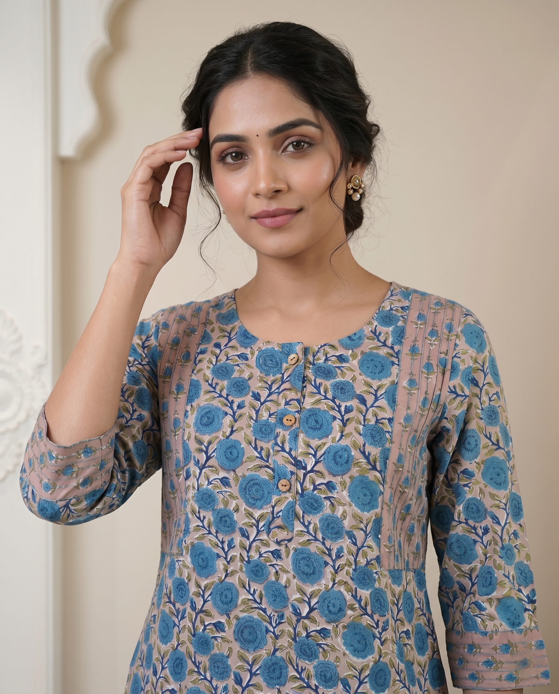 EVERYDAY GRACE KURTA PANT SET - PREMIUM COTTON