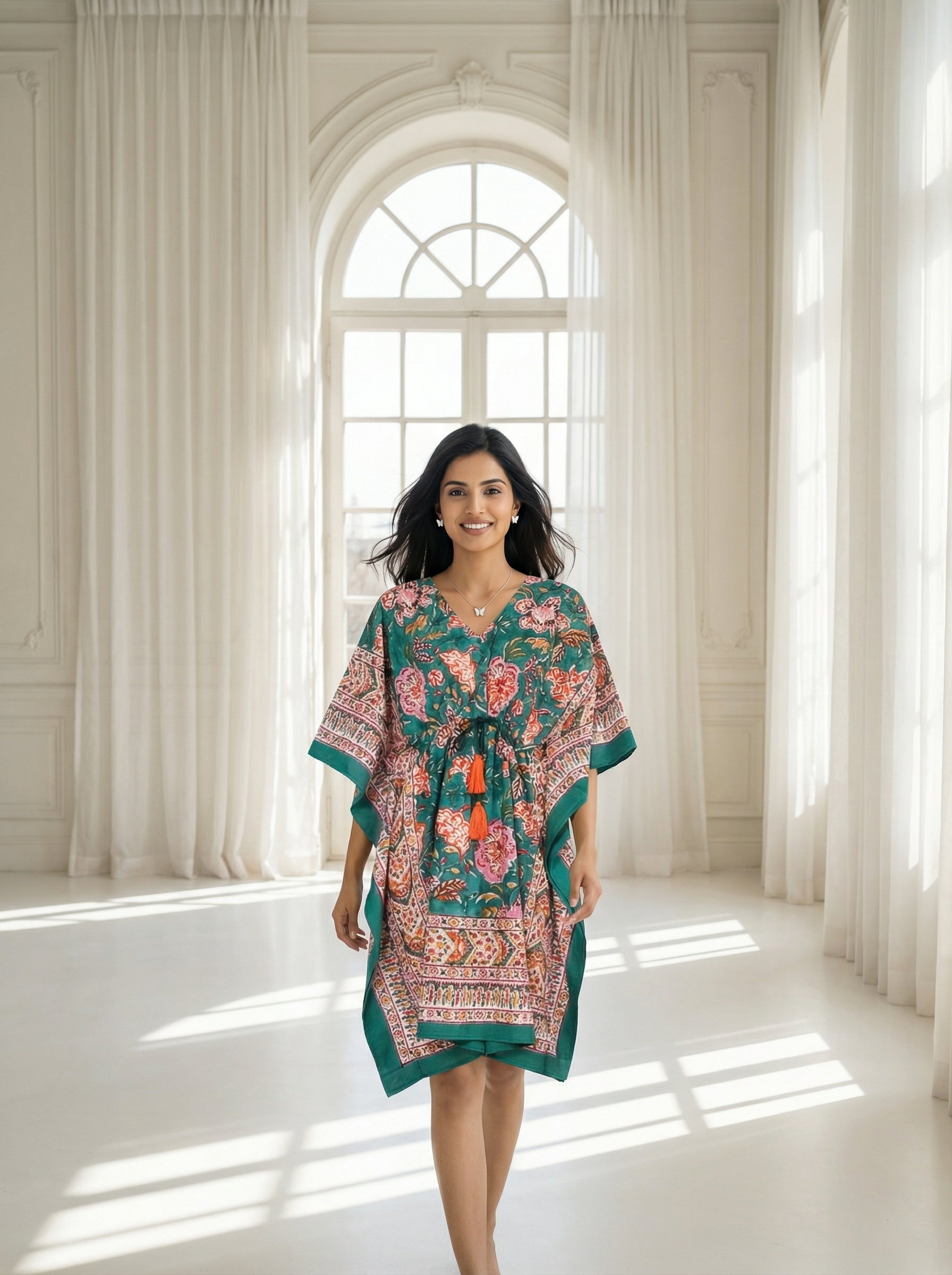 Short Mul Cotton Kaftan