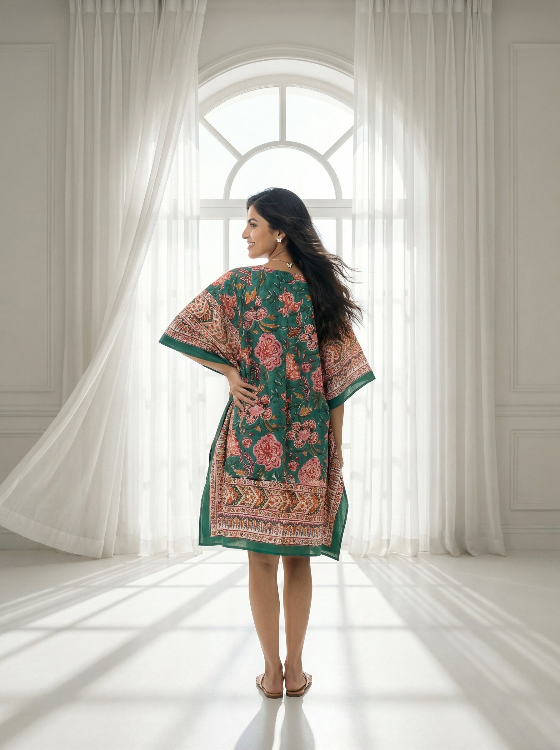 Short Mul Cotton Kaftan