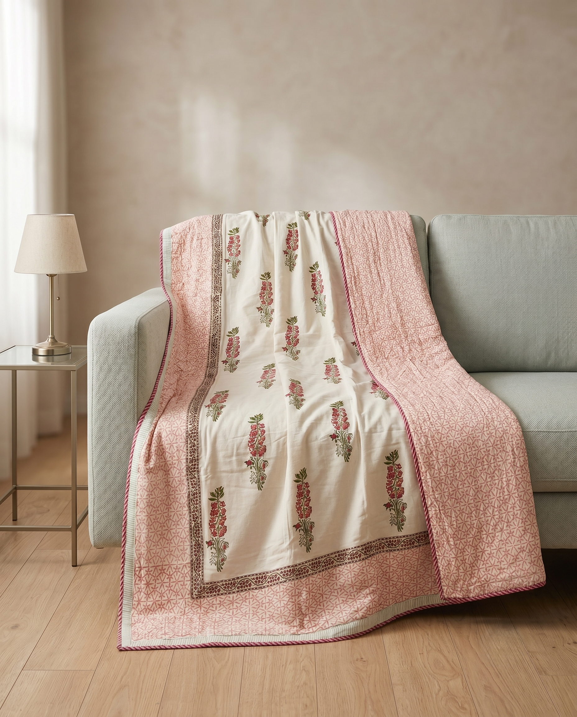 SOFT SUMMER REVERSIBLE COTTON DOHAR