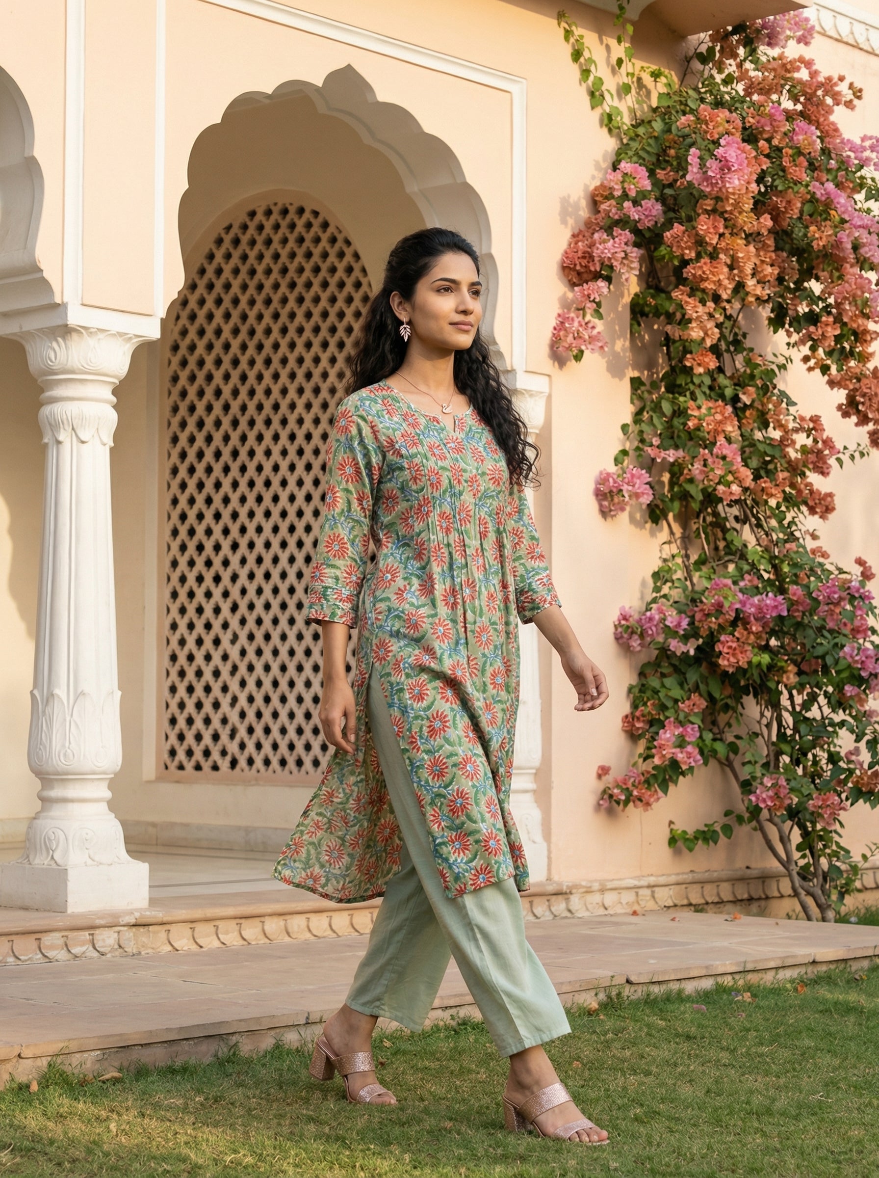 Modal Silk Green KP Set