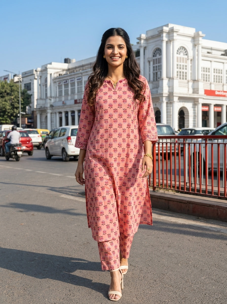 URBAN GRACE COTTON PEACH KP SET