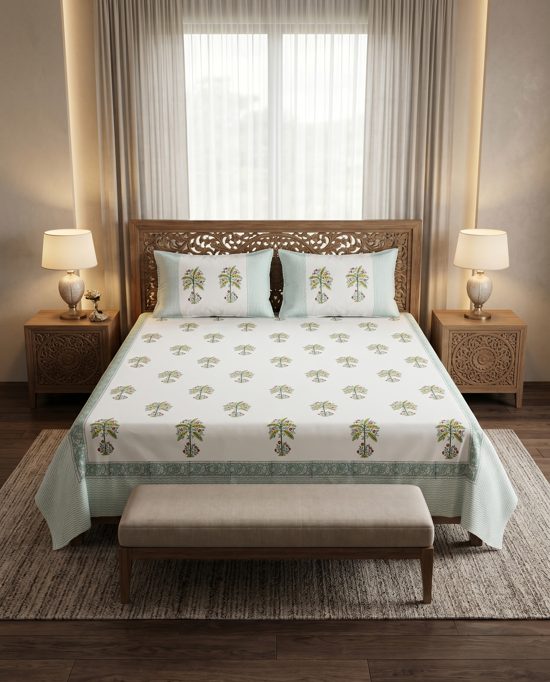 THE MALABAR COASTAL BEDDING