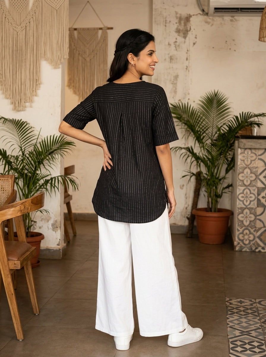 CLASSIC COMFORT BLACK COTTON TOP