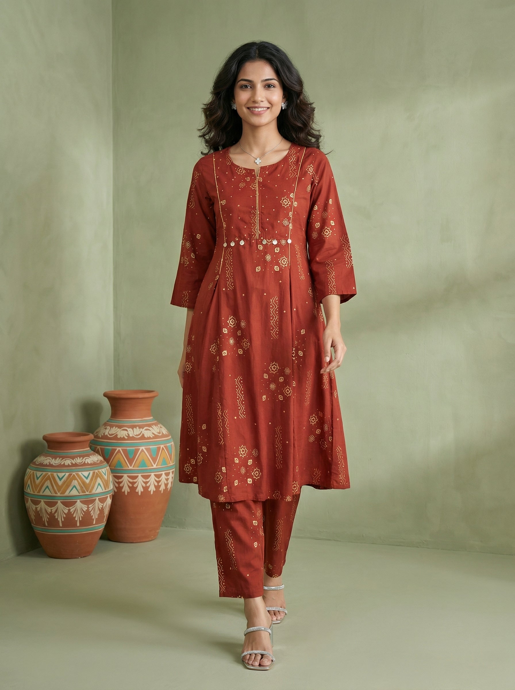 Sequence & Coin Fusion Cotton Rust KP Set