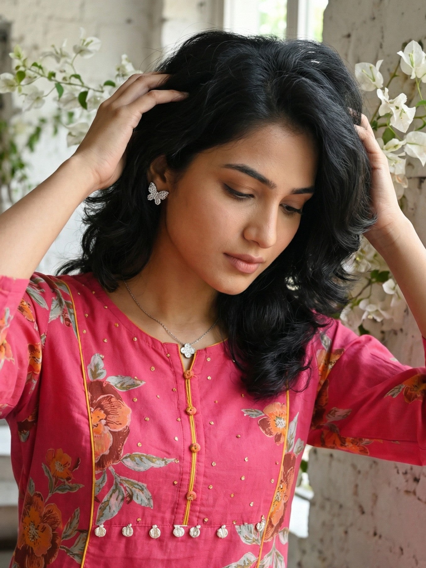 Sequence & Coin Fusion Cotton Pink KP Set