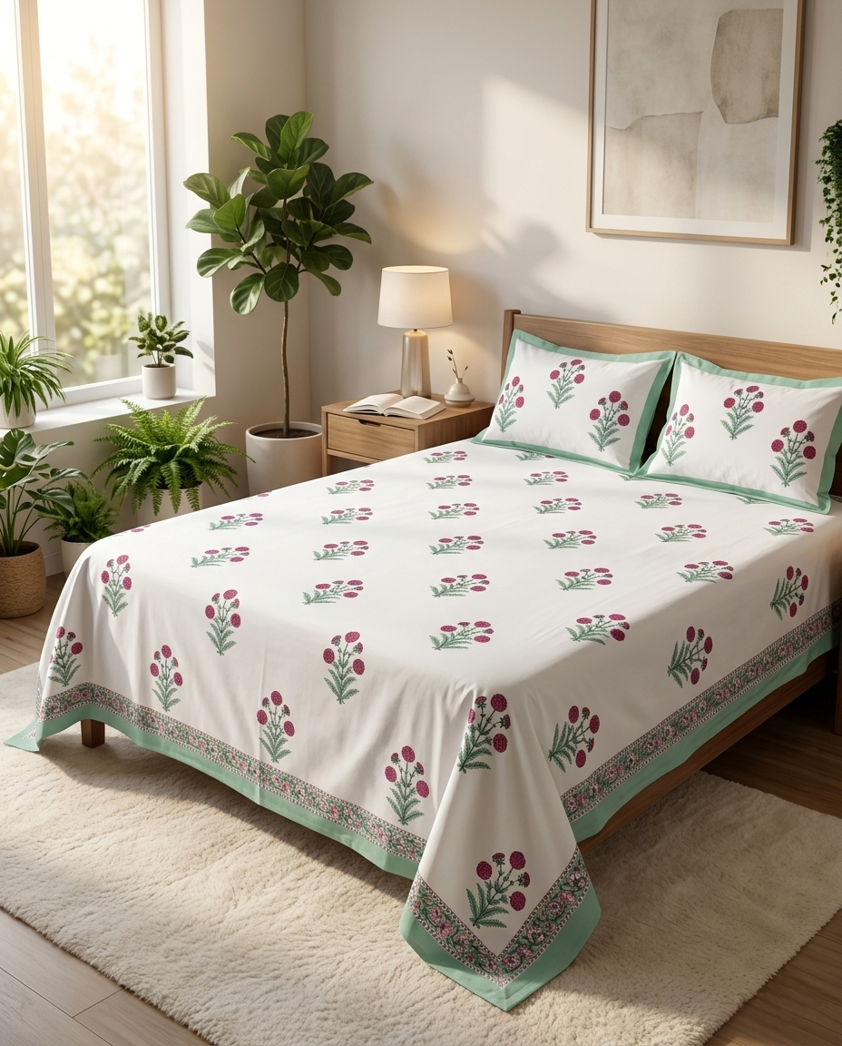 THE GUL-E-ANAR PREMIUM BEDSHEET