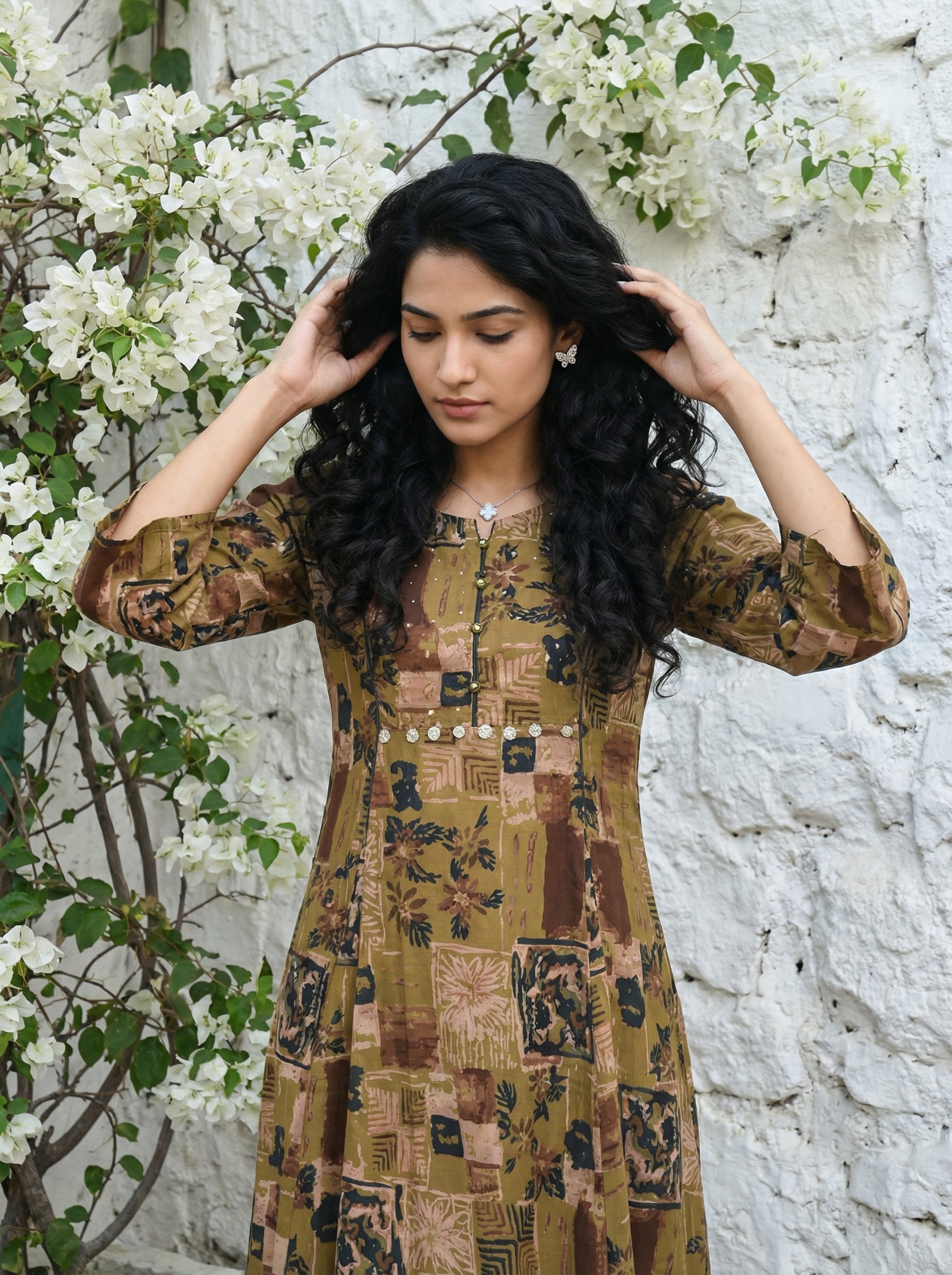 Sequence & Coin Fusion Cotton Green KP Set