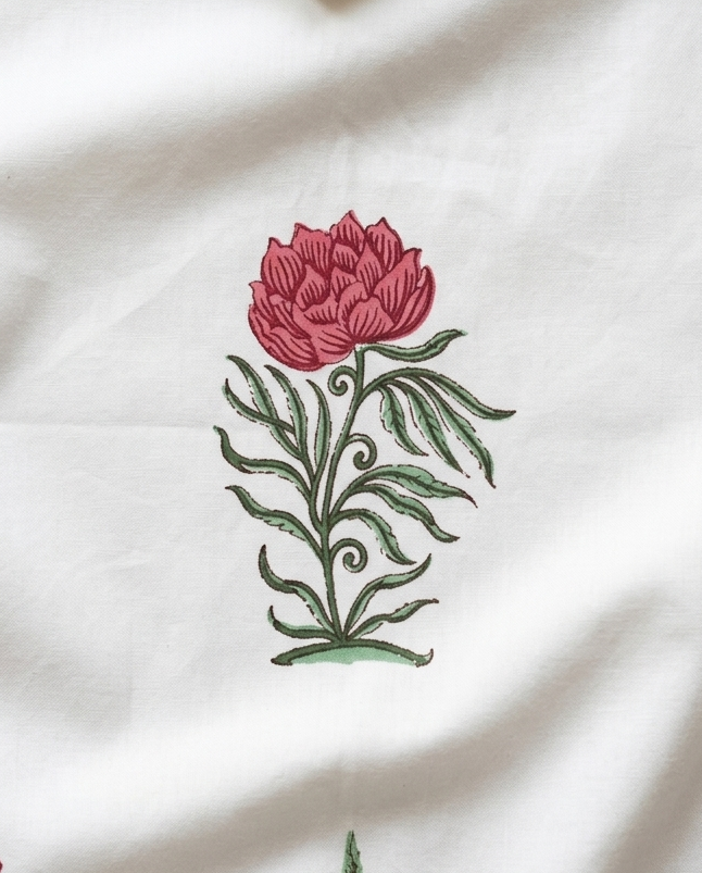 THE ROYAL SPRING GULDASTA PREMIUM BEDSHEET