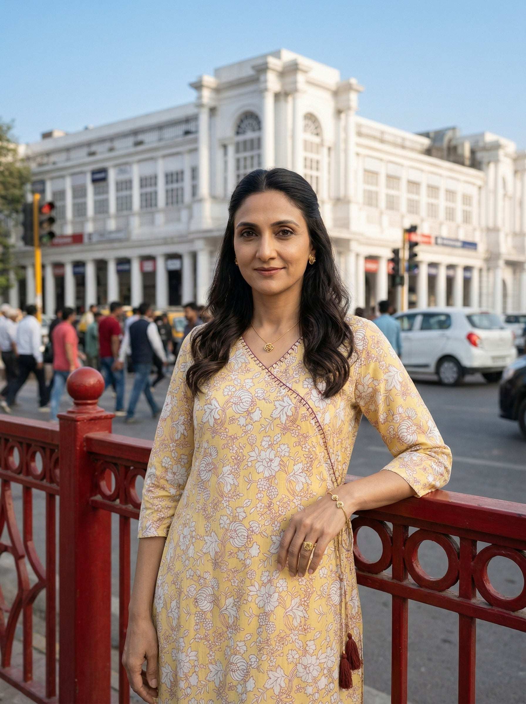 NAZAAKAT YELLOW COTTON KP SET