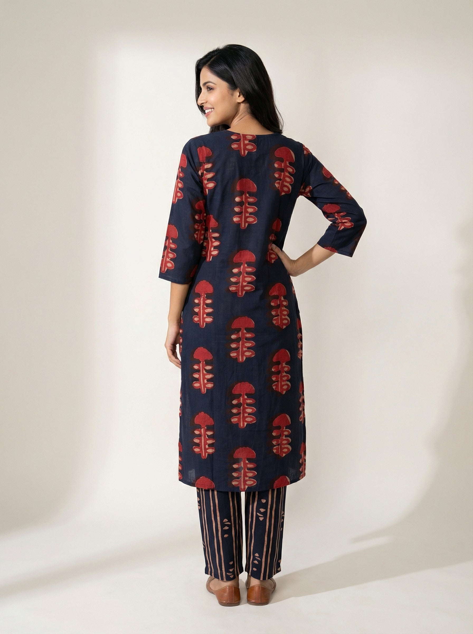 Dual Tone Craft INDIGO BLUE Cotton KPD Set