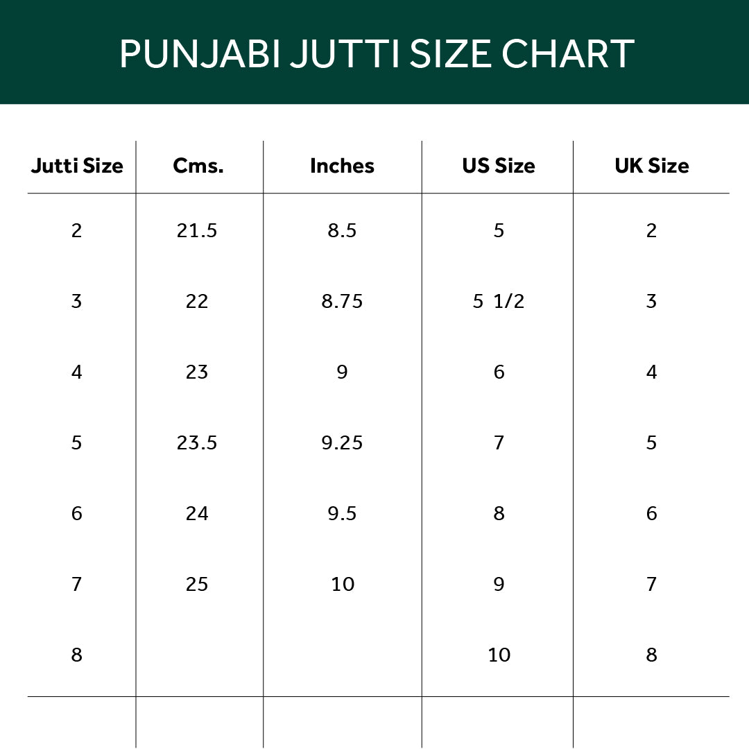 Green Nirala Hara Moti Pure Leather Handcrafted Jutti