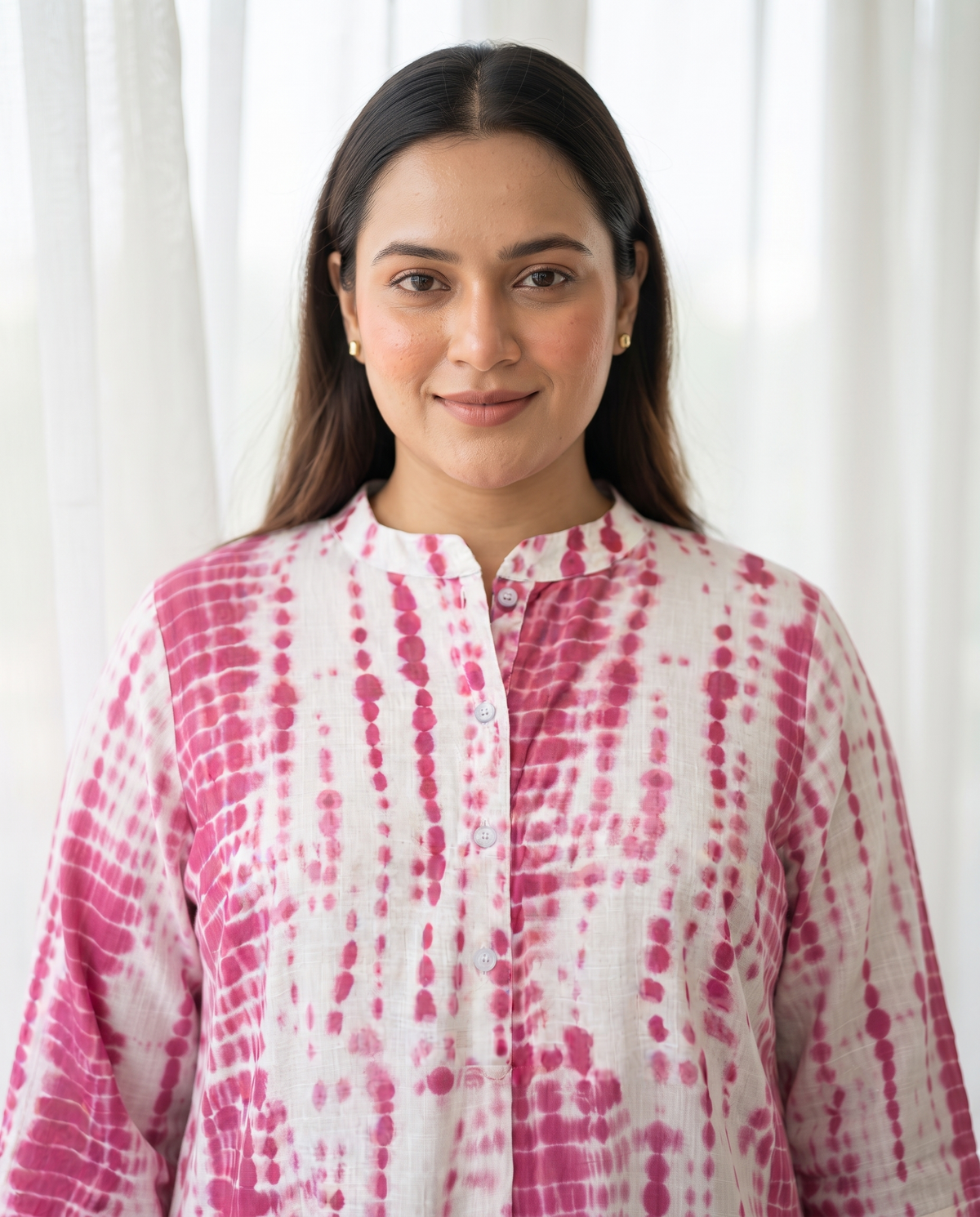 SAIRA TIE DYE 2 PC SET - PINK