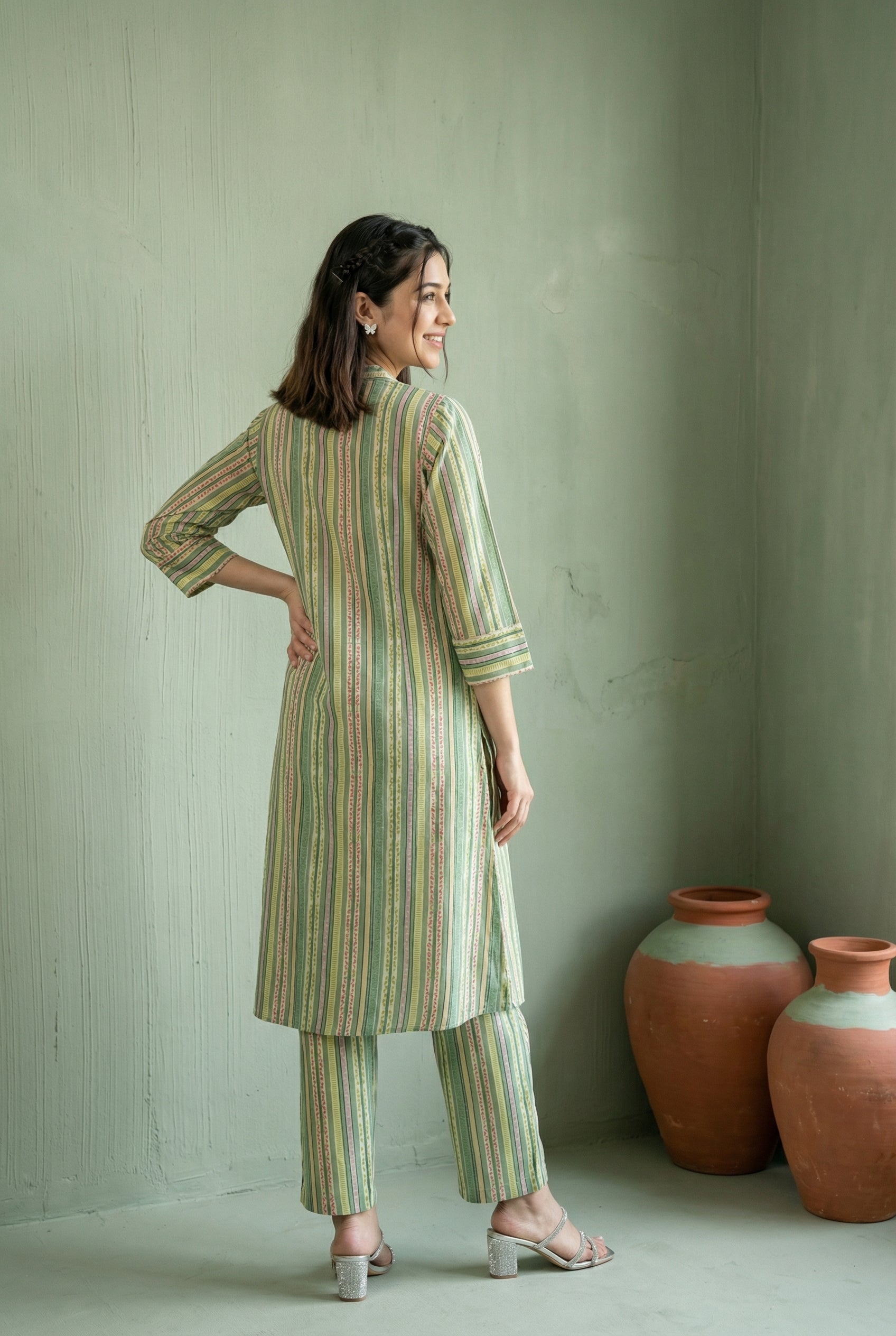 Green Cotton The Earthline Edit KP Set