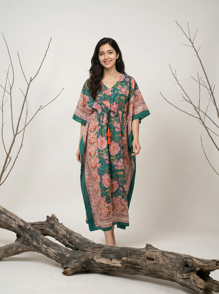 Long Mul Cotton Kaftan