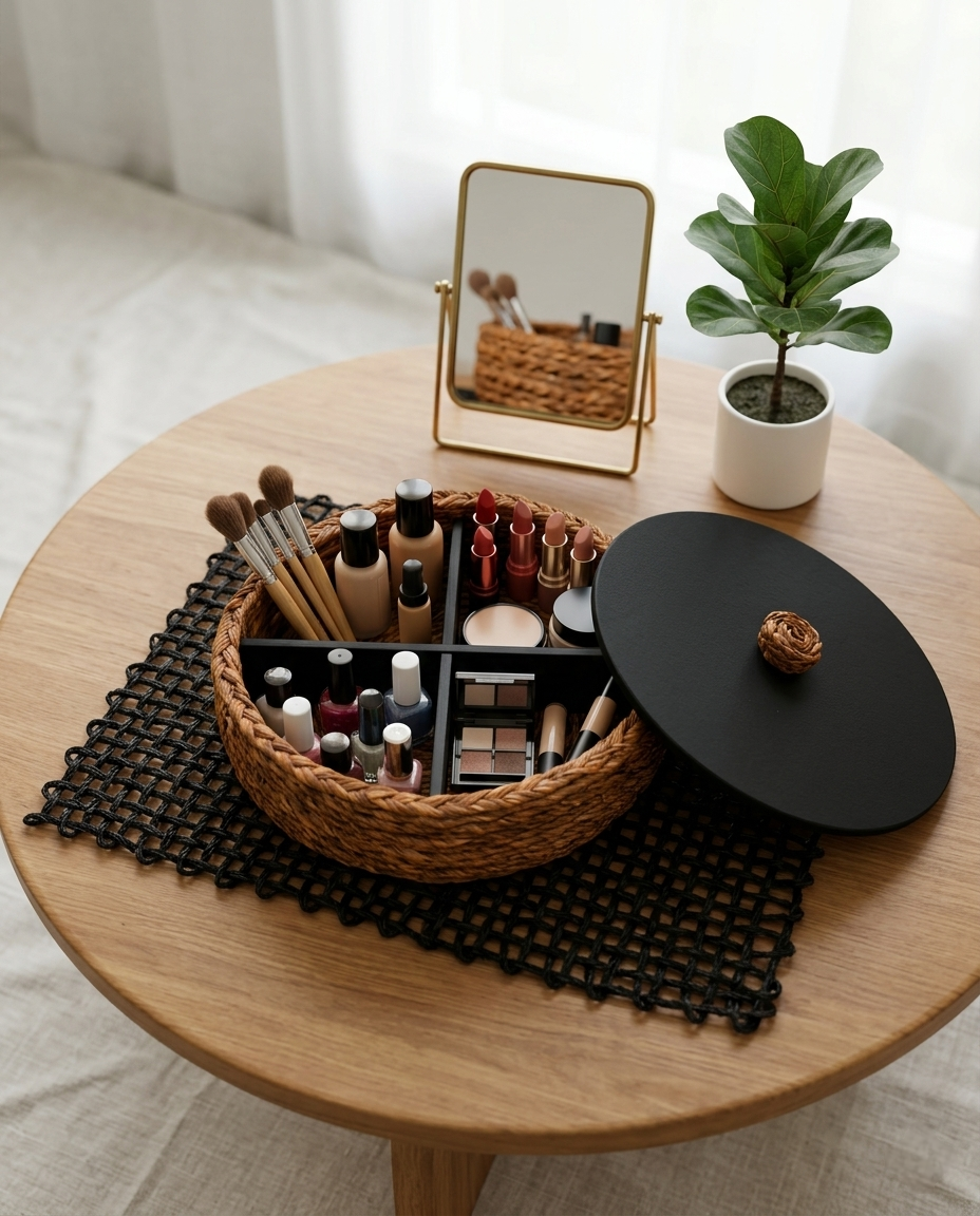 HANDMADE SABAI GRASS JEWELLERY ORGANISER