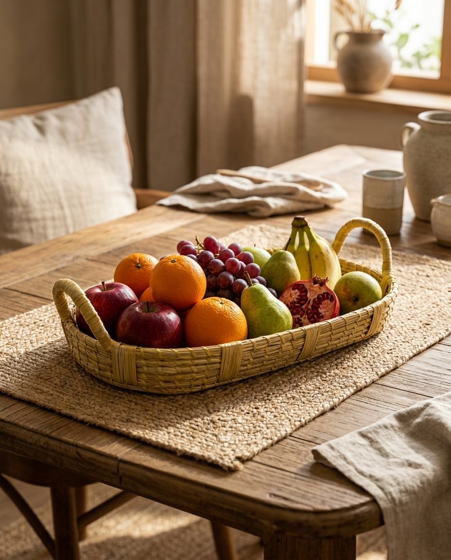 HANDMADE SIKKI OVAL TRAY
