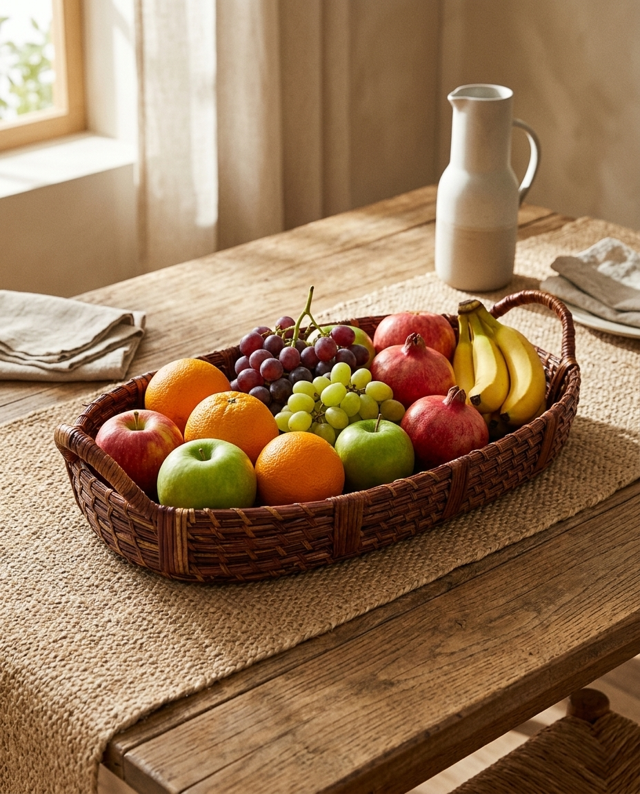 HANDMADE SIKKI OVAL TRAY