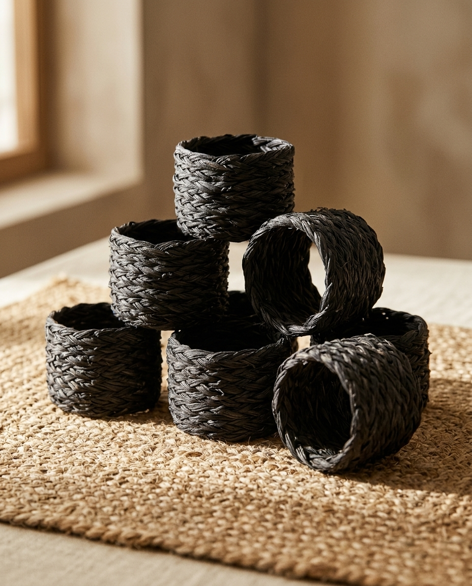 HANDMADE SABAI GRASS NAPKIN HOLDER