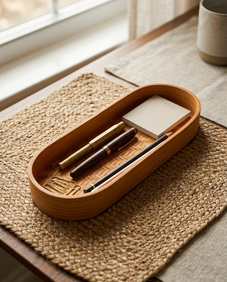 HANDMADE BAMBOO OLIVE TRAY