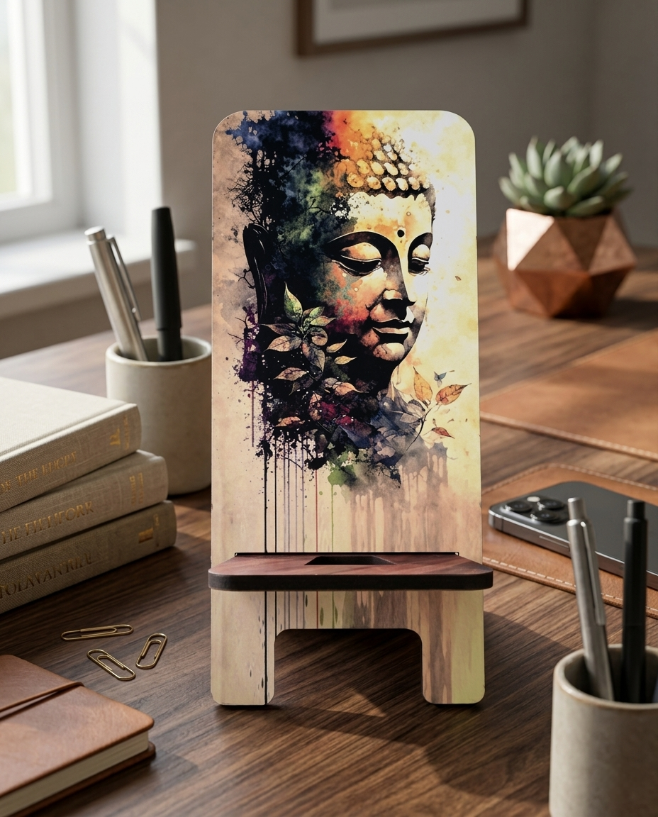 BUDDHA EASEL MOBILE STAND
