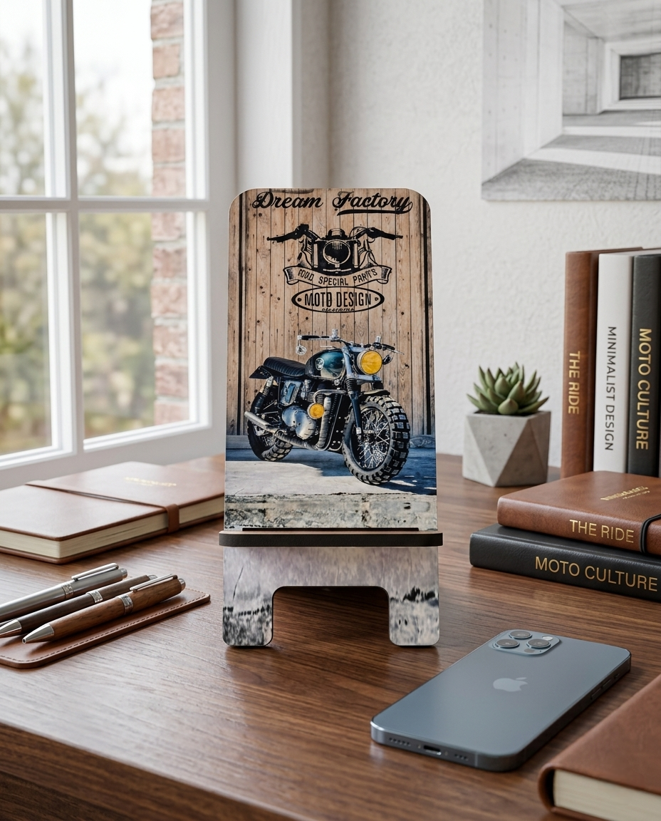 VINTAGE MOTO MOBILE STAND