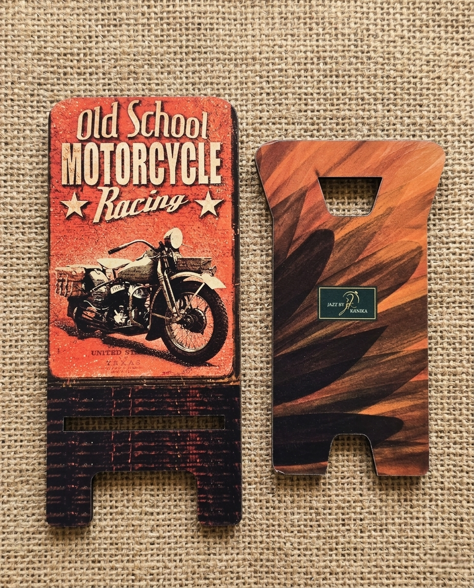 VINTAGE MOTO MOBILE STAND