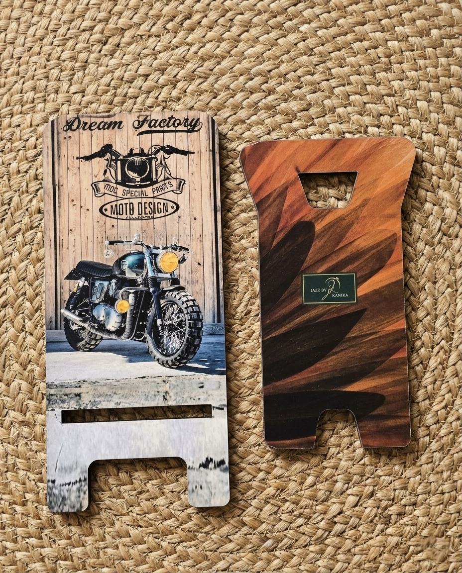 VINTAGE MOTO MOBILE STAND