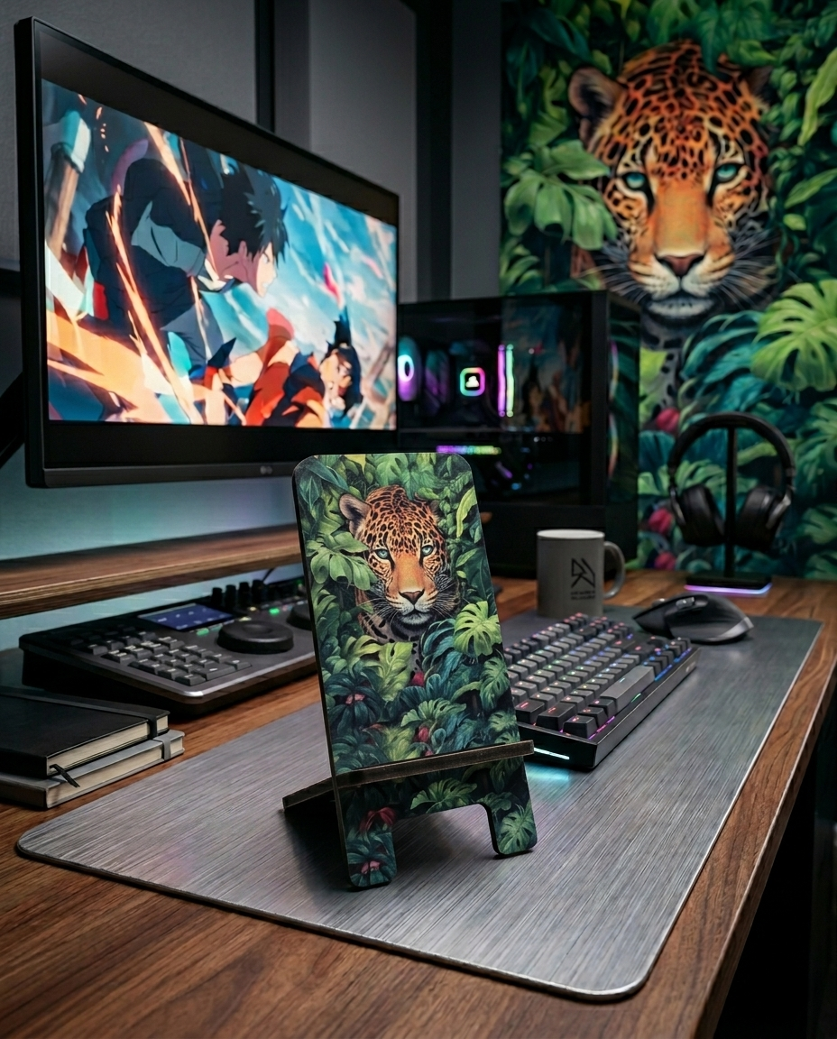 WILD JUNGLE EASEL MOBILE STAND