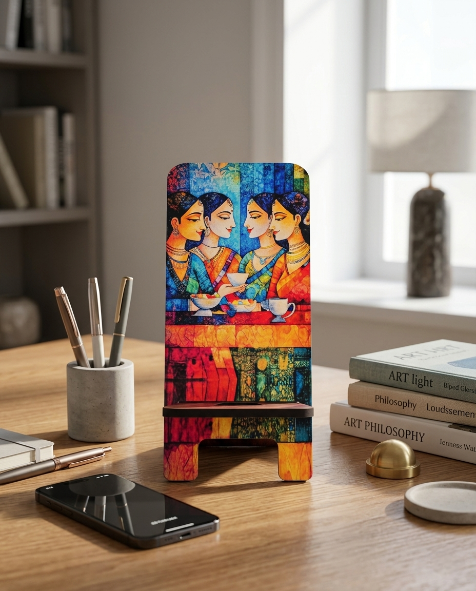 THE SAKHI SQUAD EASEL MOBILE STAND