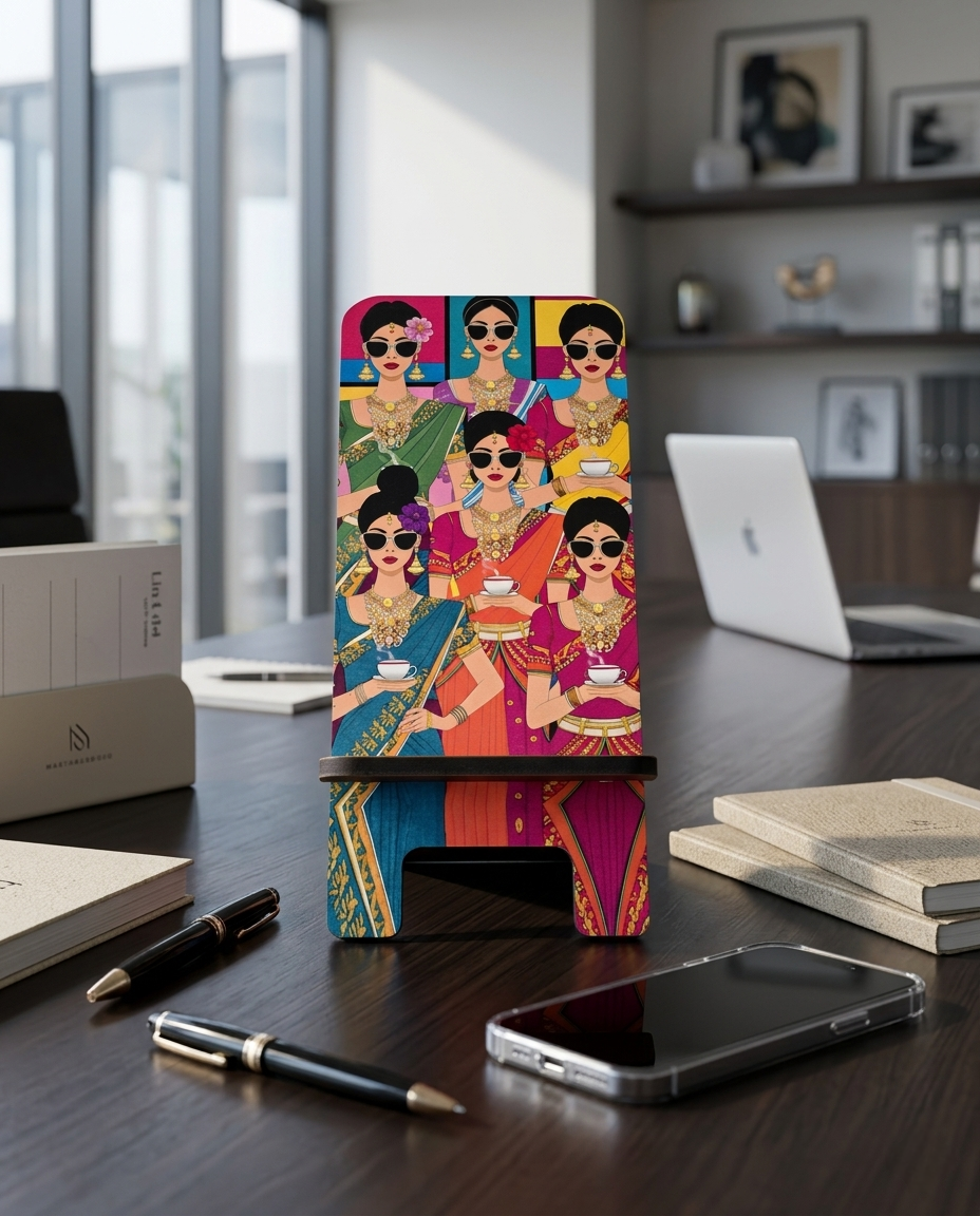 THE SAKHI SQUAD EASEL MOBILE STAND