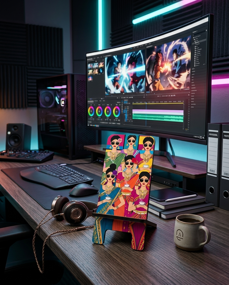 THE SAKHI SQUAD EASEL MOBILE STAND
