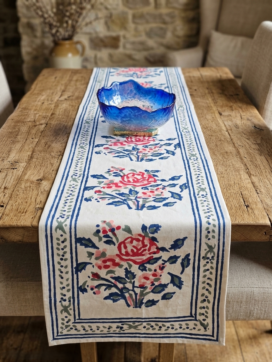 ROSE GARDEN TABLE RUNNER