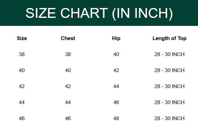 GARDEN GRACE GREEN PREMIUM COTTON TOP