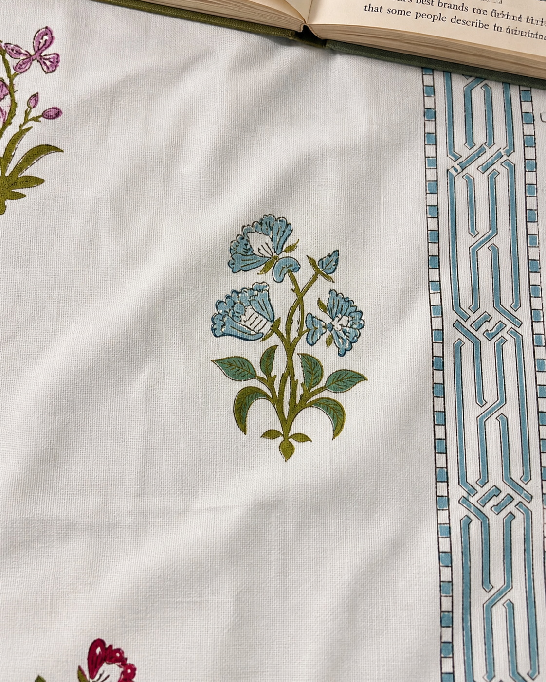 HERITAGE BUTA HAND BLOCK BEDSHEET PREMIUM COTTON