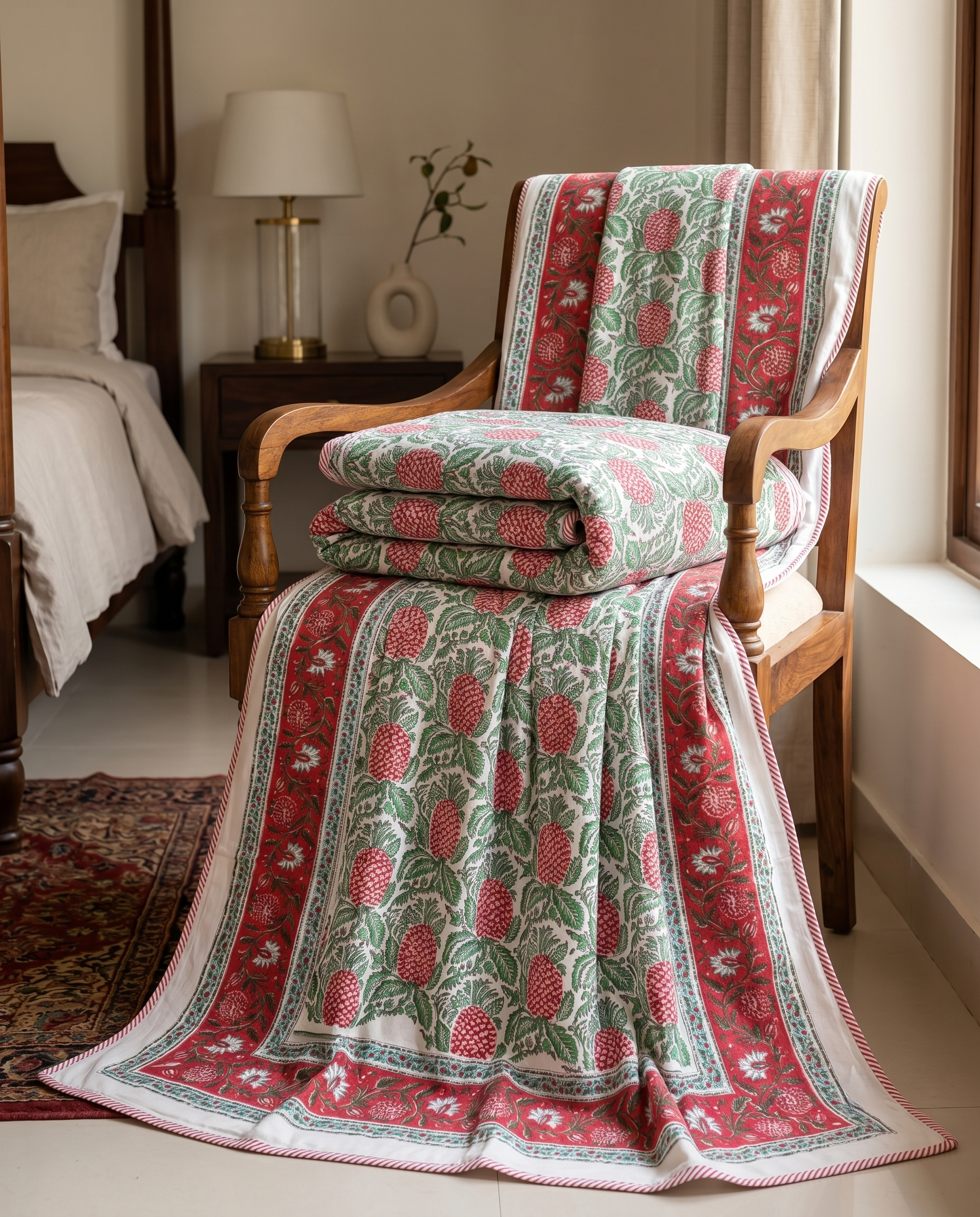 ANAR BAGH REVERSIBLE SINGLE DOHAR PREMIUM COTTON