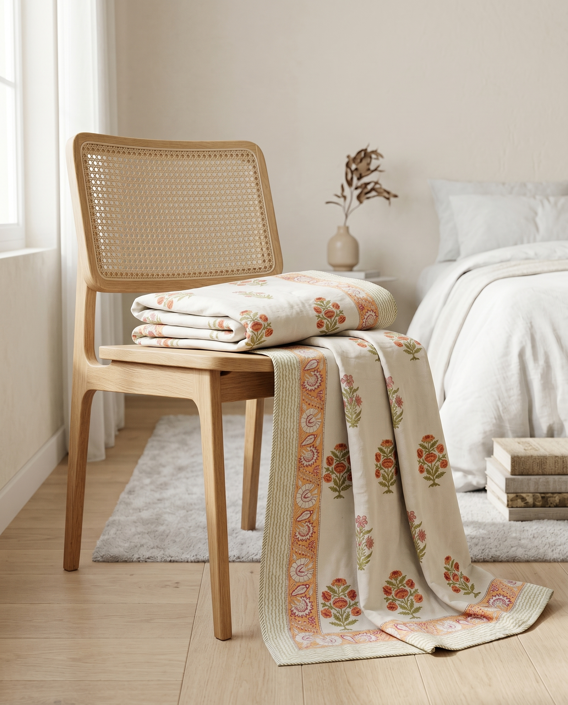 SUNEHRI BAGH REVERSIBLESINGLE DOHAR PREMIUM COTTON