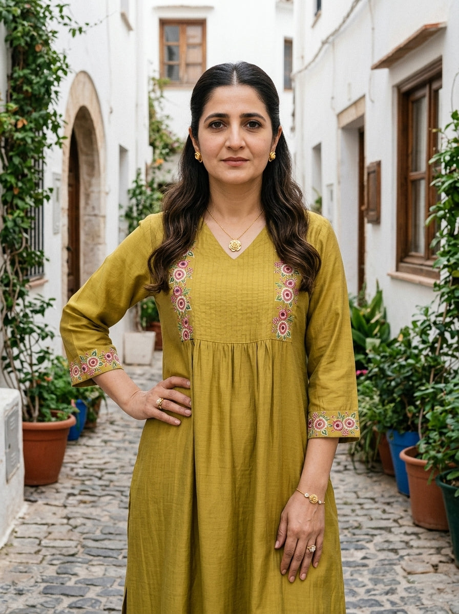 THE FLORA GATHERED YELLOW KP SET