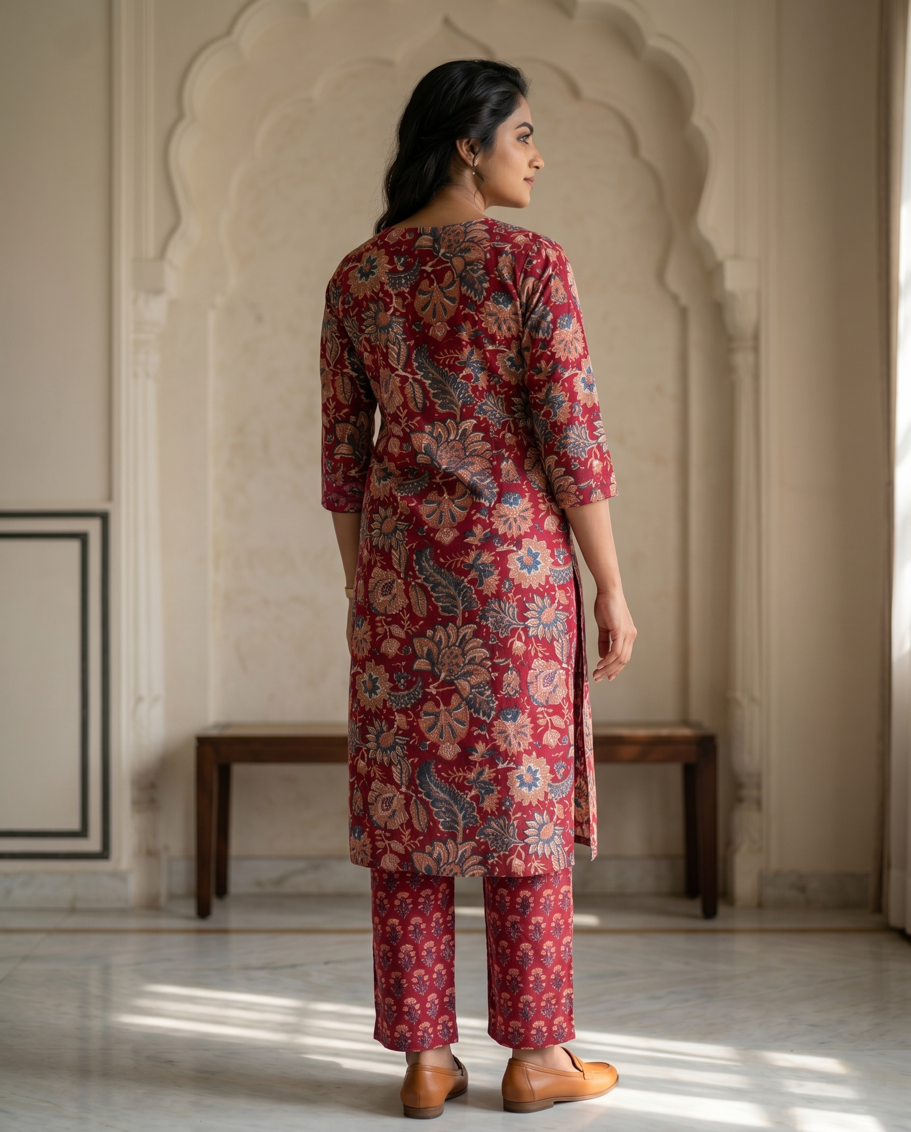 EVERYDAY GRACE KURTA PANT SET - PREMIUM COTTON