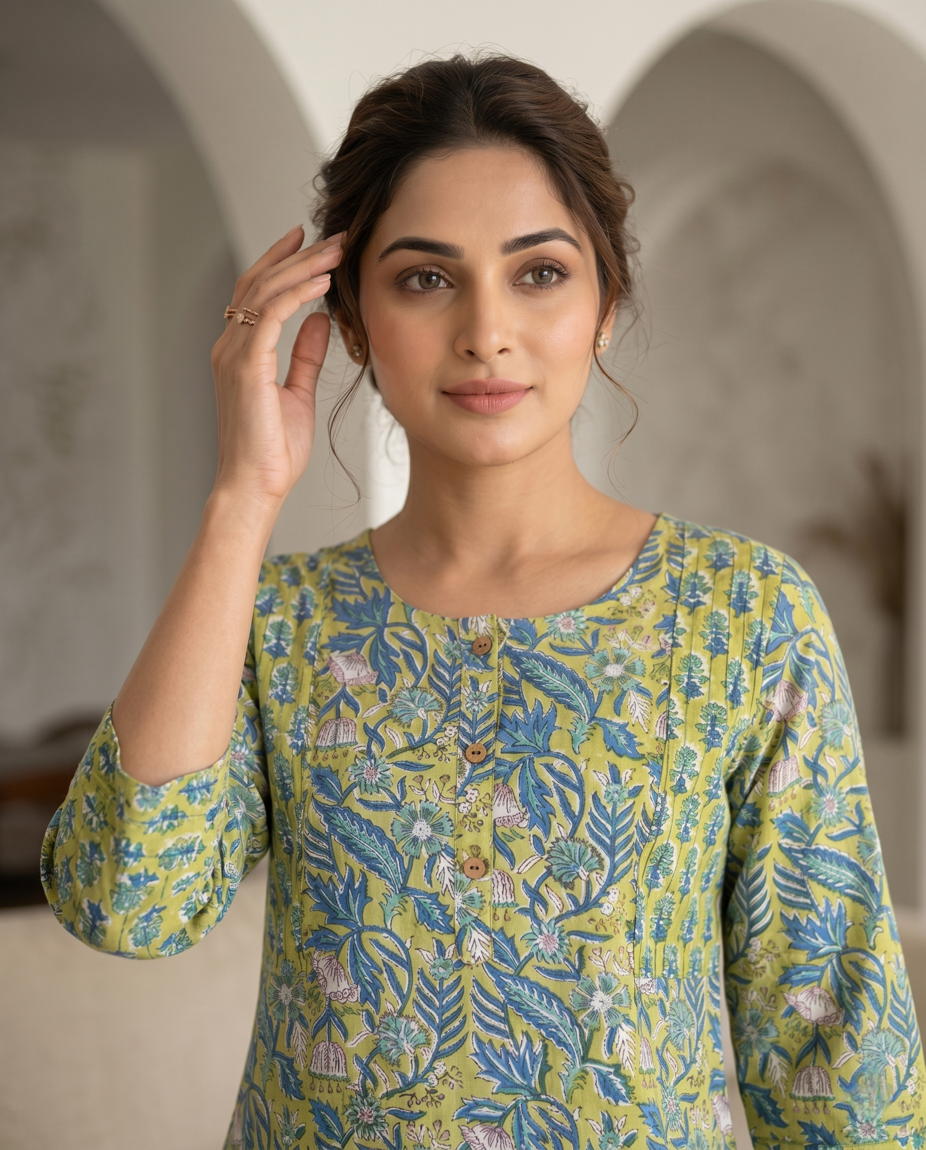 EVERYDAY GRACE KURTA PANT SET - PREMIUM COTTON