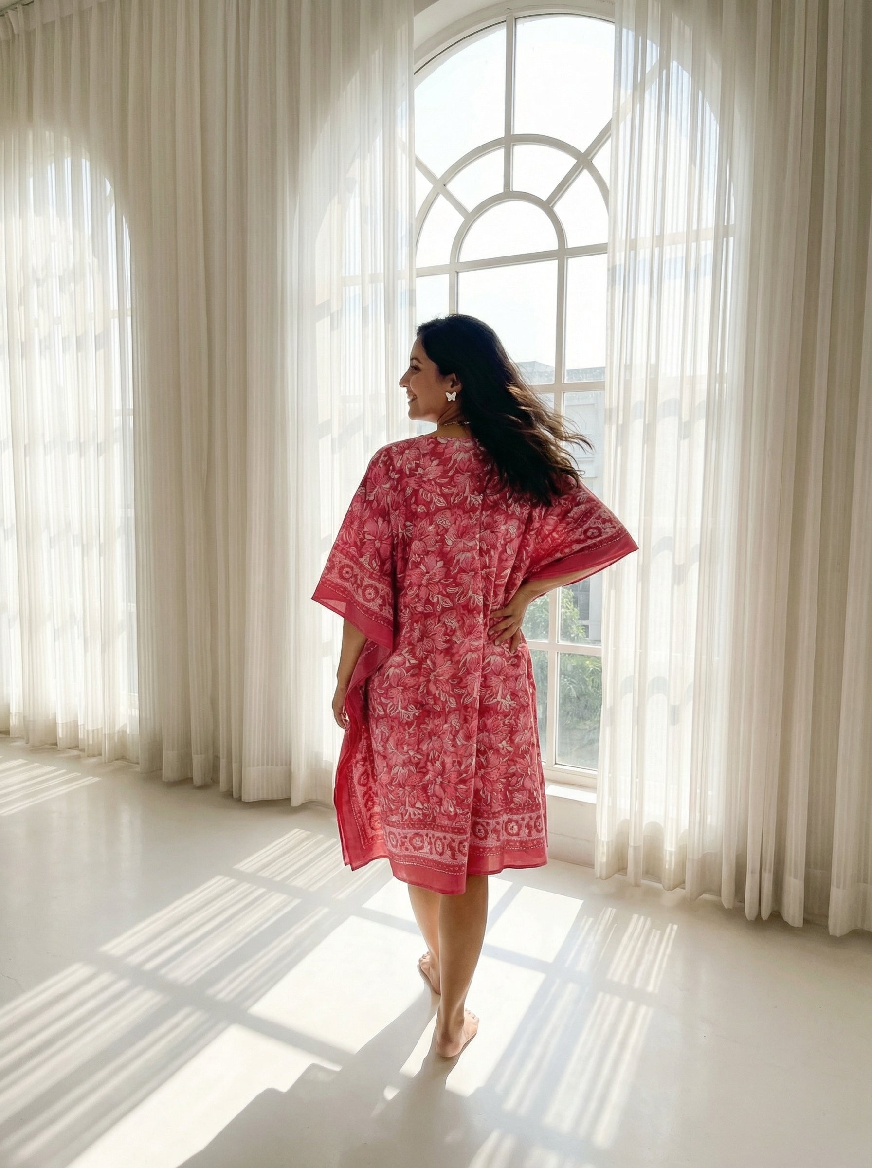 Premium Short Mul Kaftan