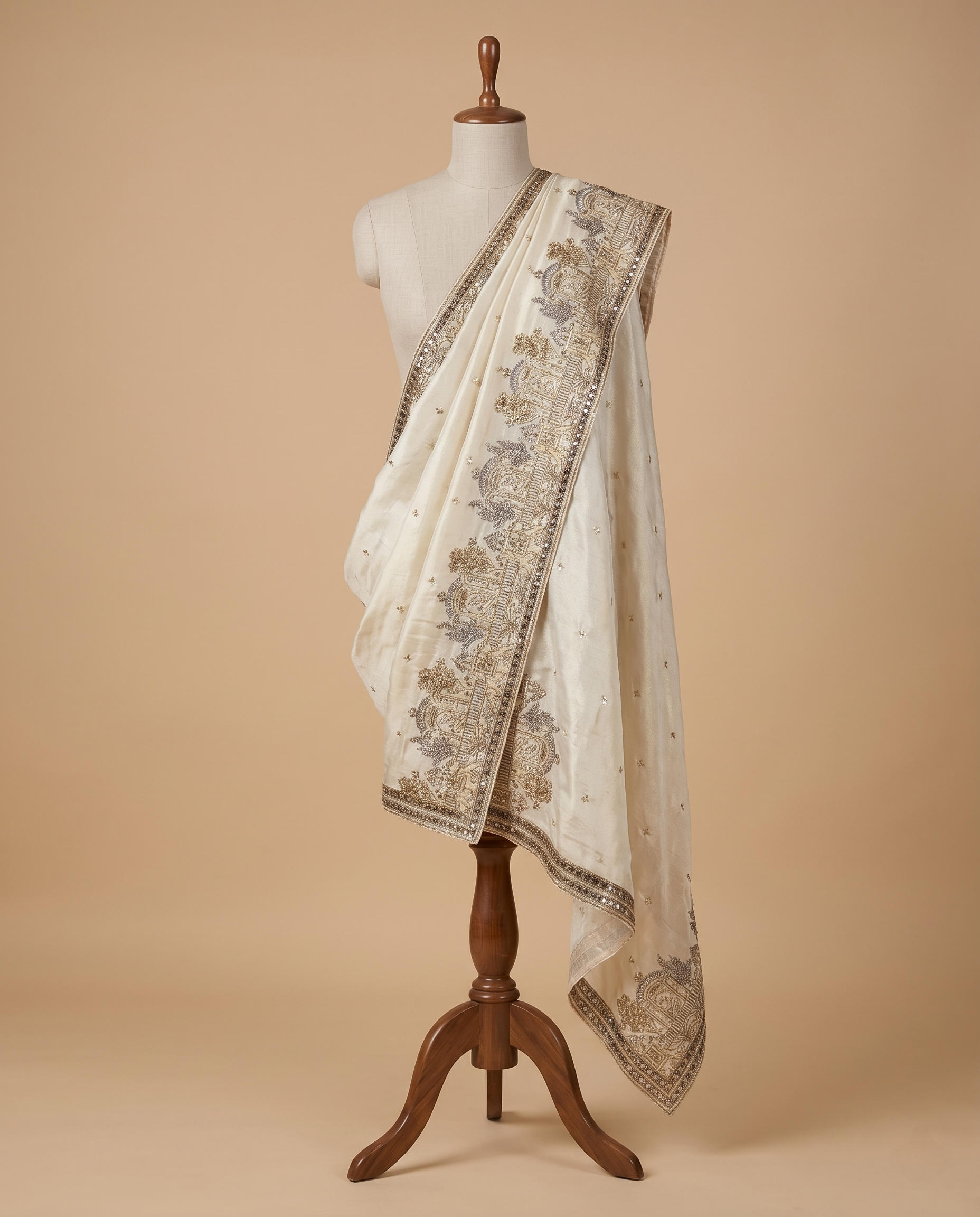 LUXURY STATEMENT TISSUE SILK DUPATTA