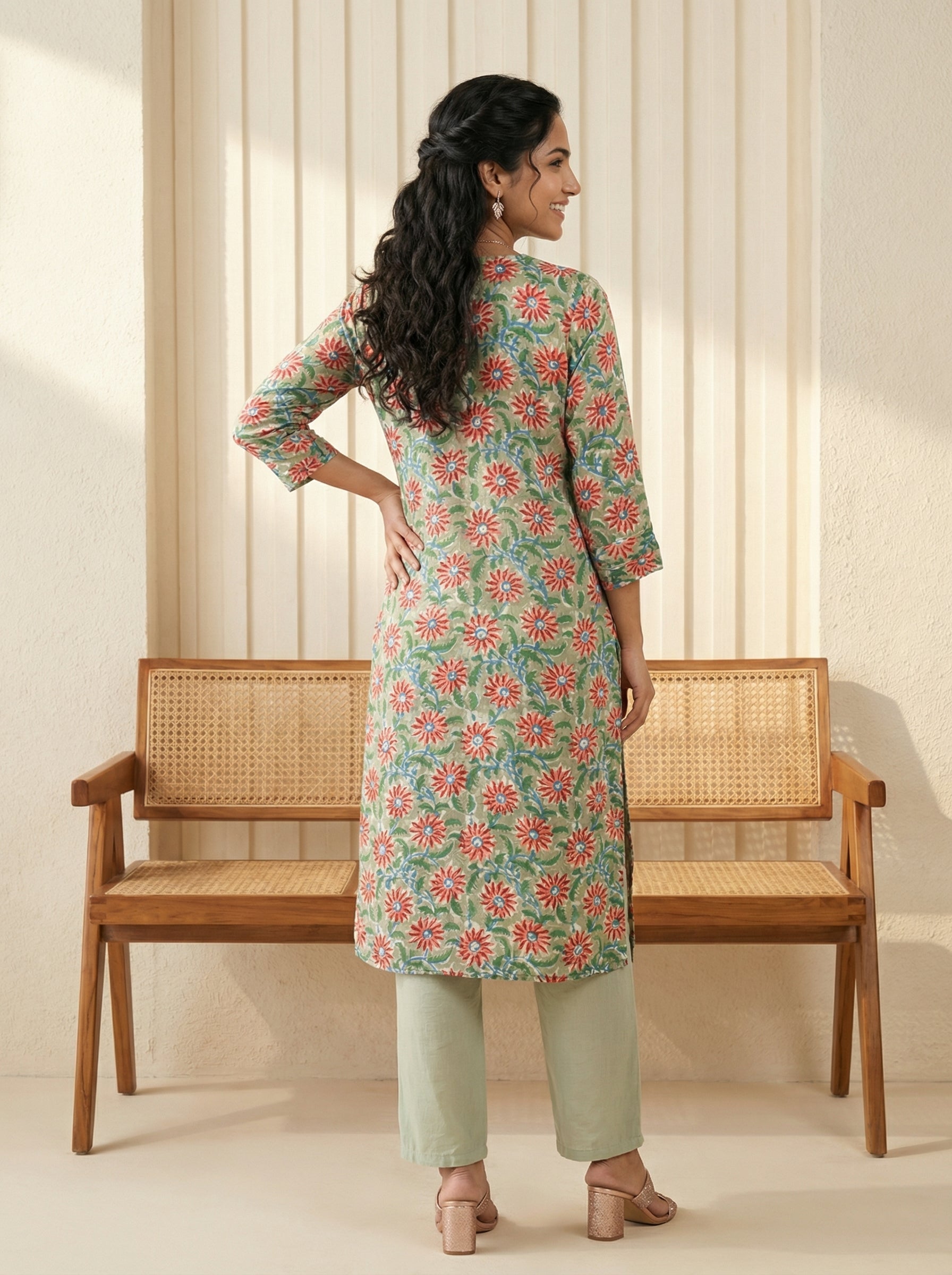 Modal Silk Green KP Set